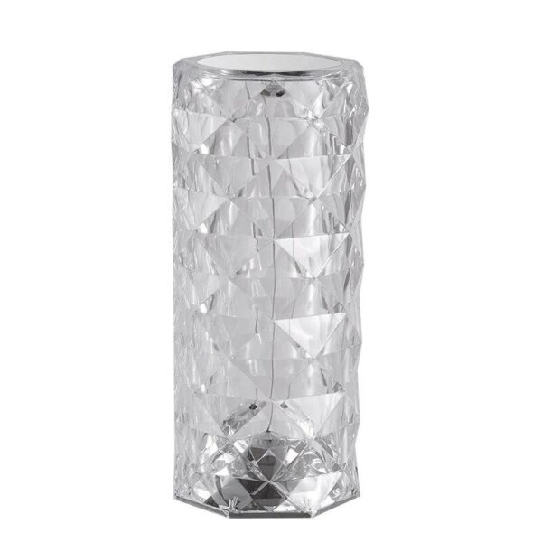 16Colors USB Rechargeable LED Atmosphere Room Decor Christmas Room Decoration Home Lights Crystal Lamp Touch Table Bedside Lamps - Image 6