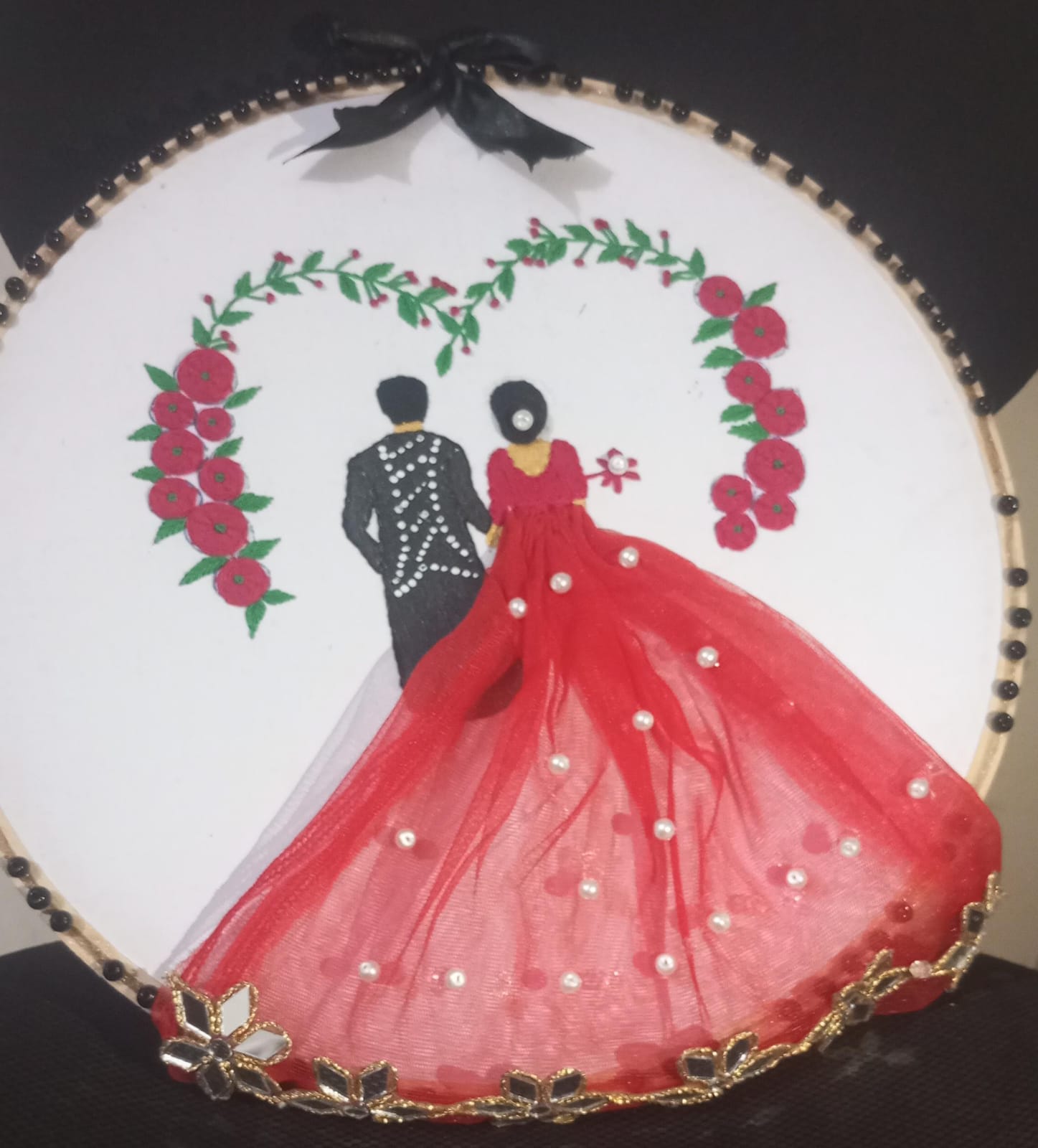 Bride and Groom Hoops