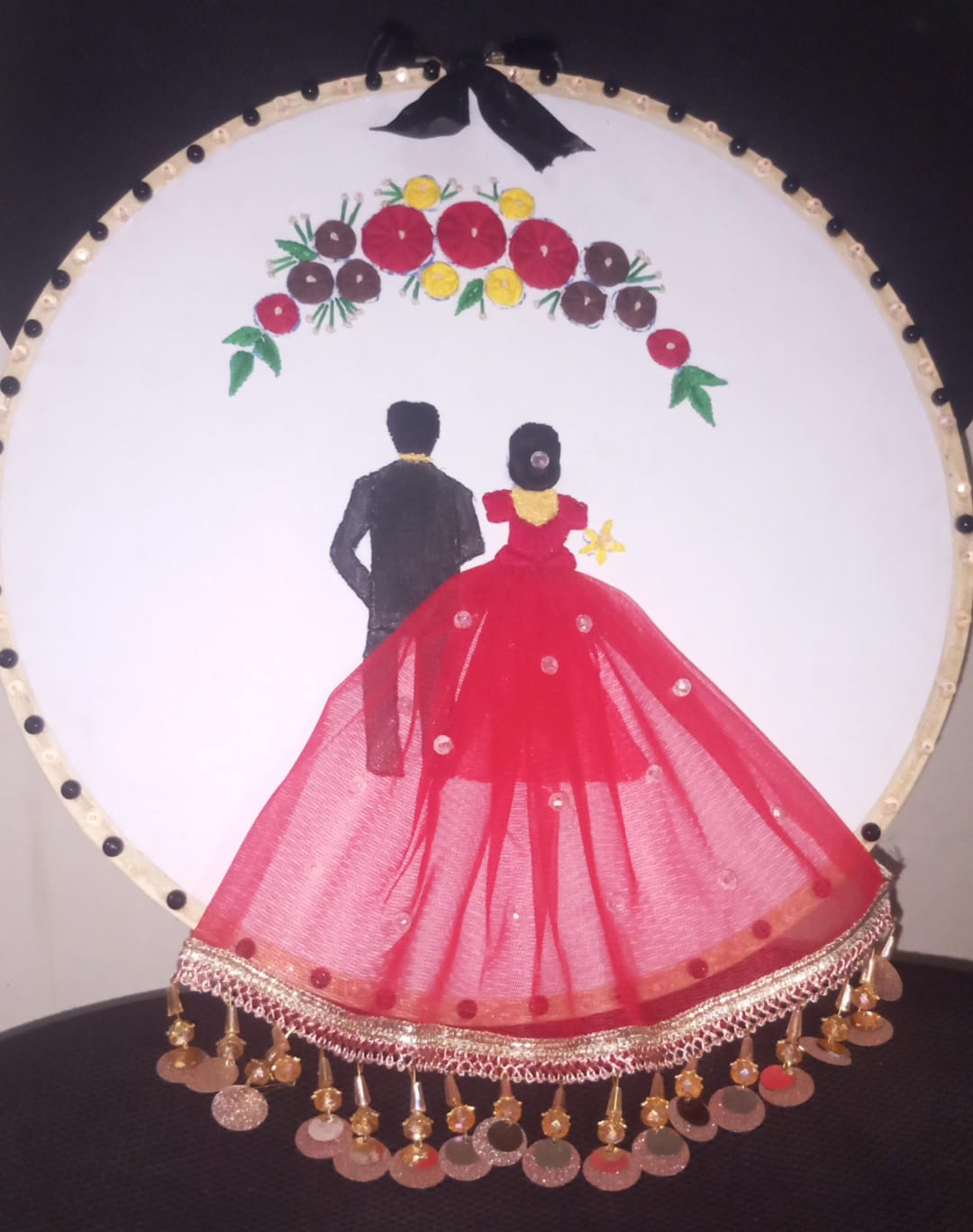 Bride And Groom hoops